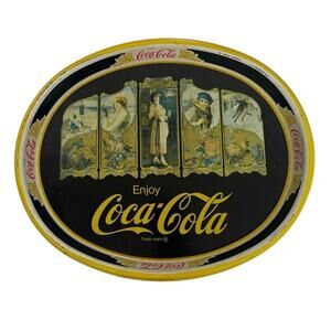 Vintage 45th Anniversary Coca-Cola June 1981 Tray